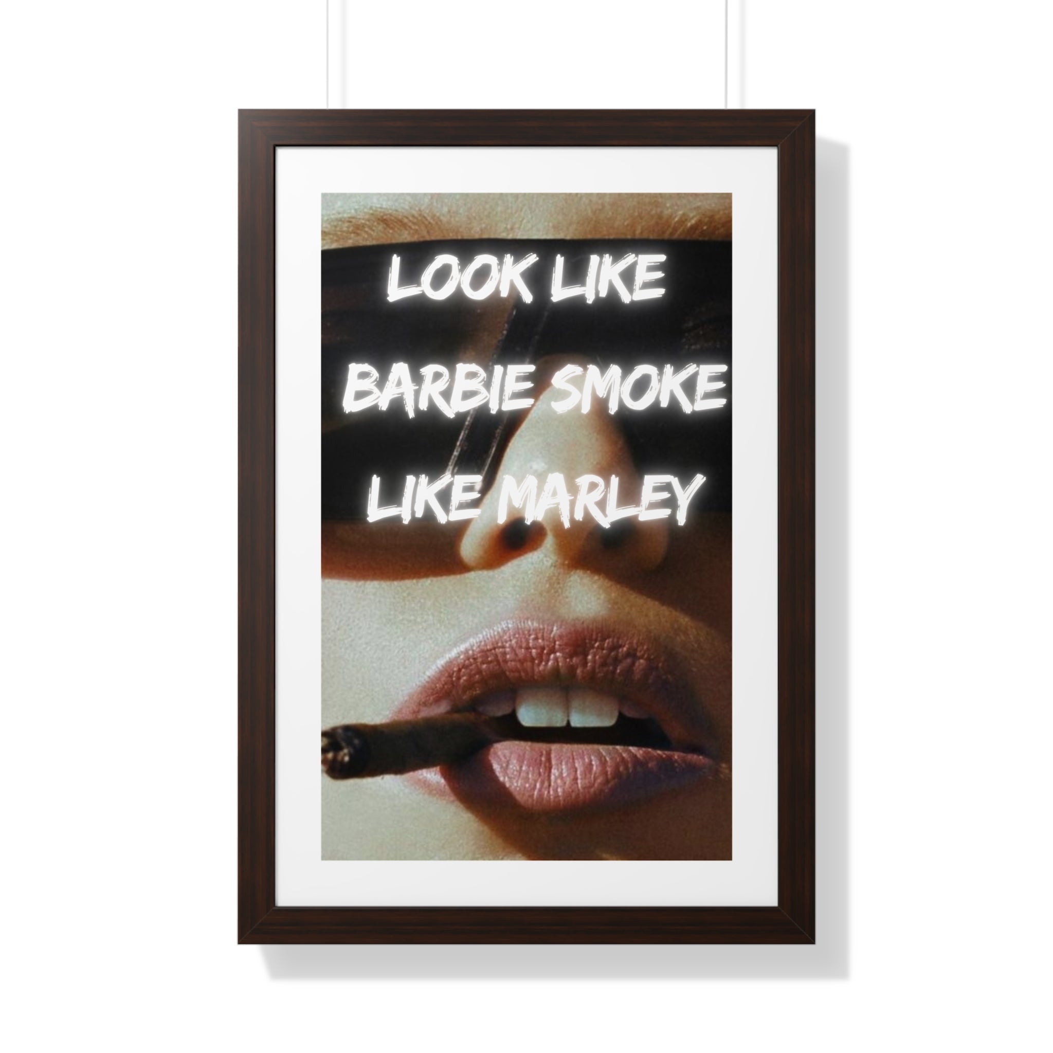 "Barbie Marley" Framed Poster