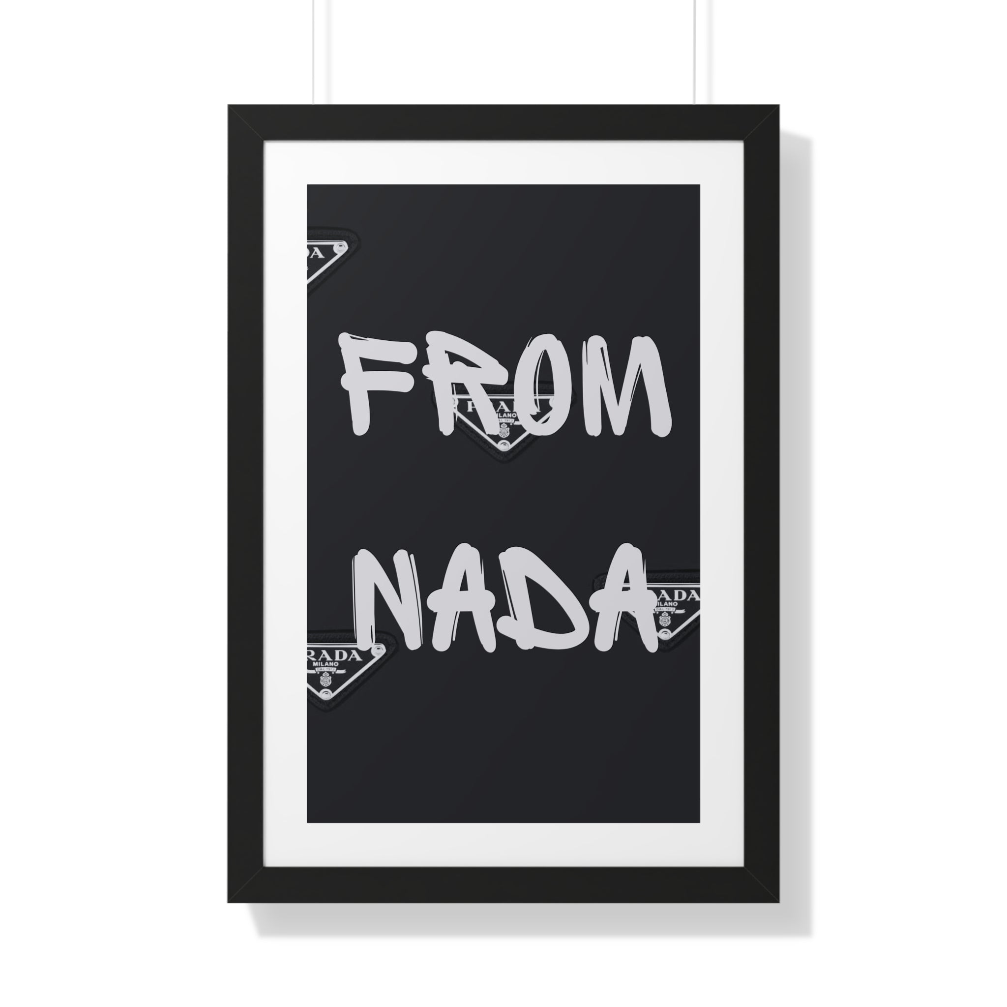 "Nada" Framed Poster