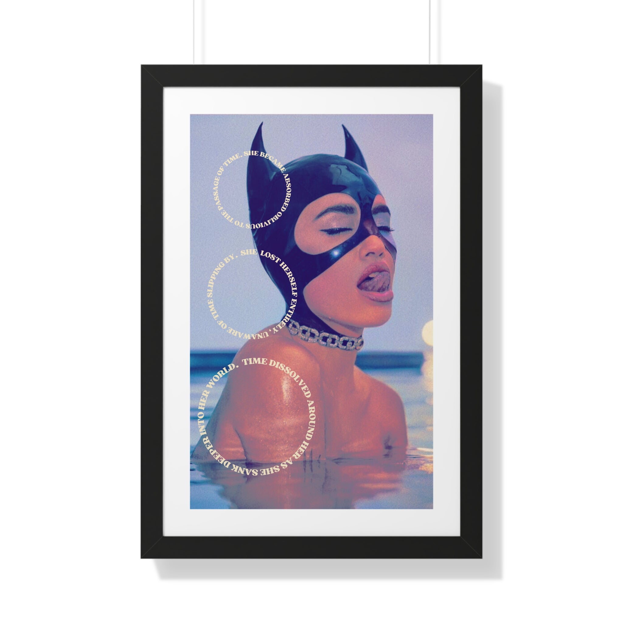 "Absorbed" Framed Poster