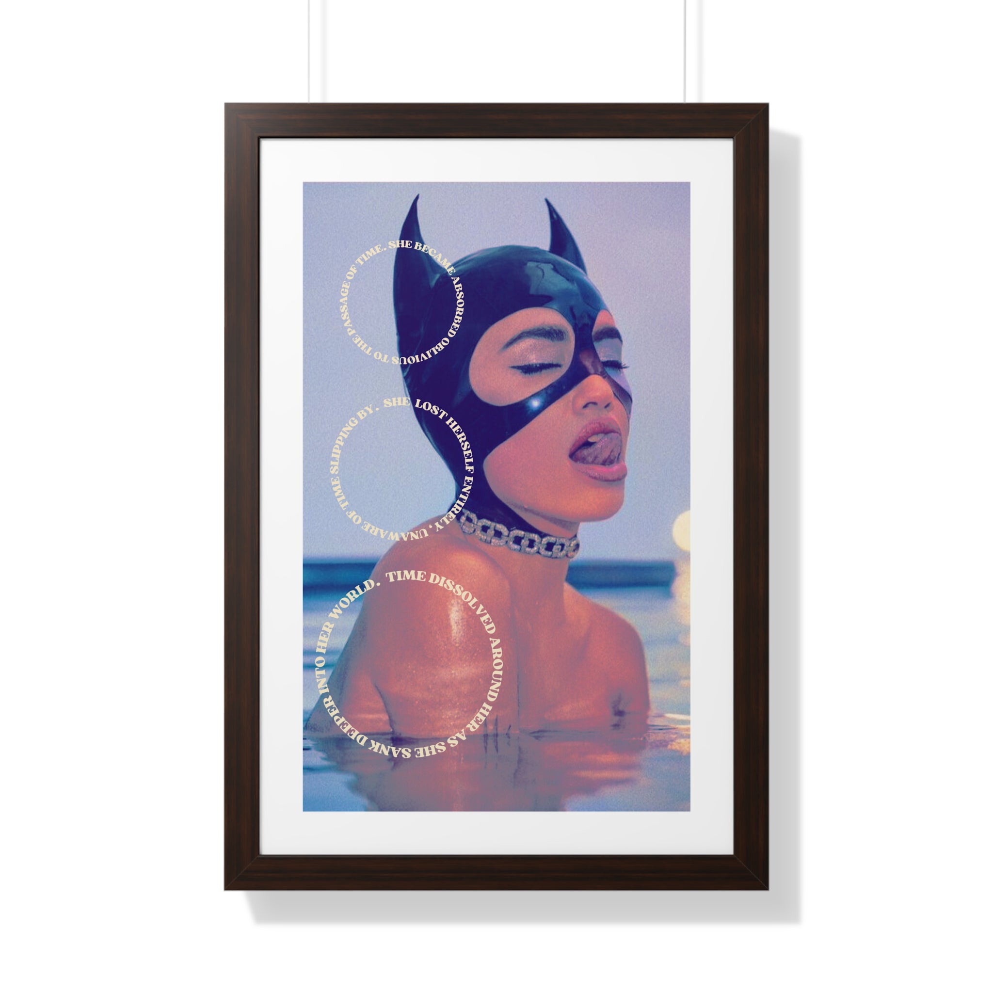 "Absorbed" Framed Poster