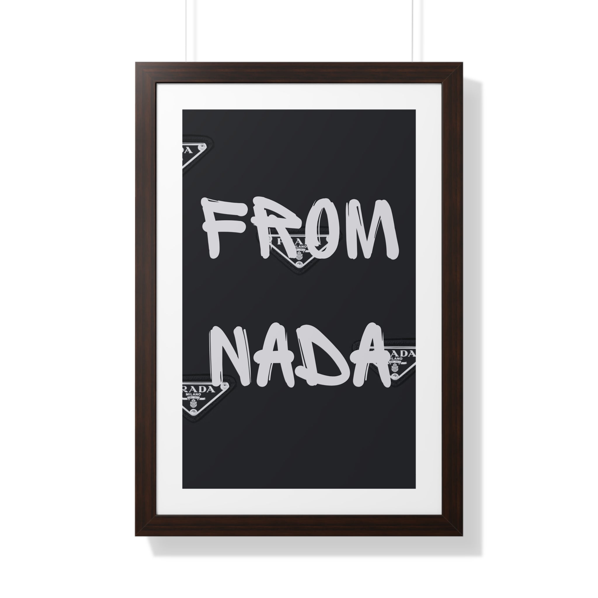 "Nada" Framed Poster