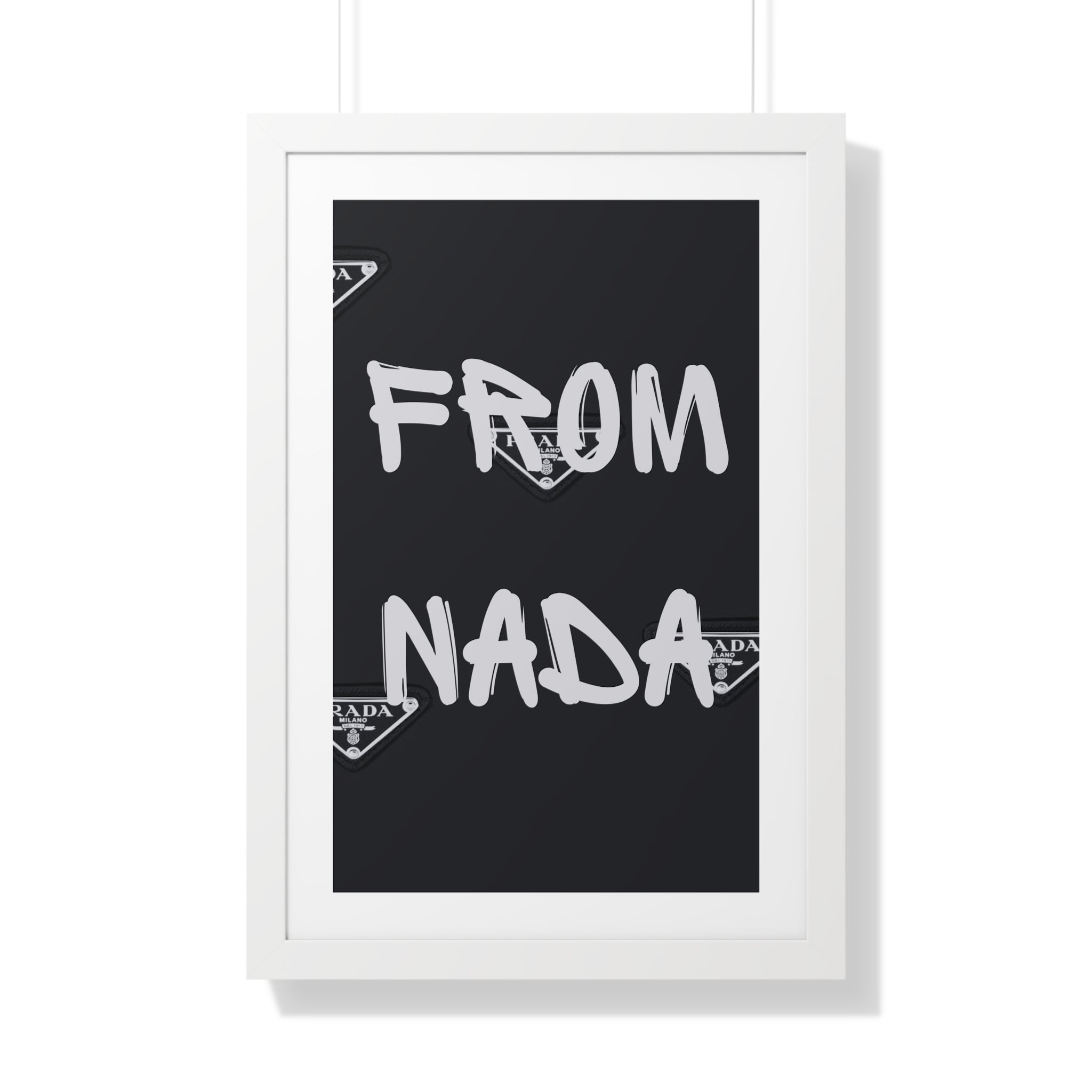 "Nada" Framed Poster