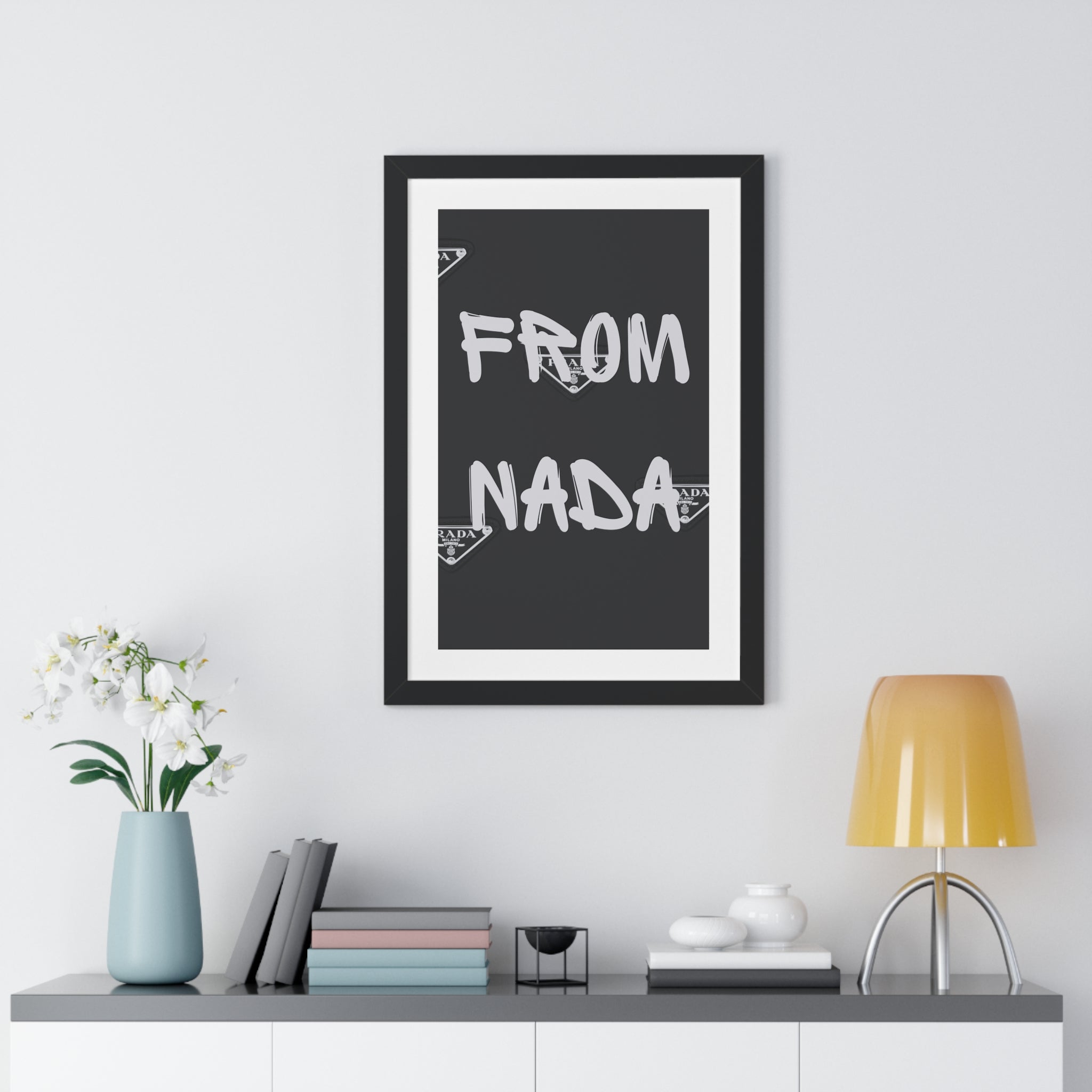 "Nada" Framed Poster