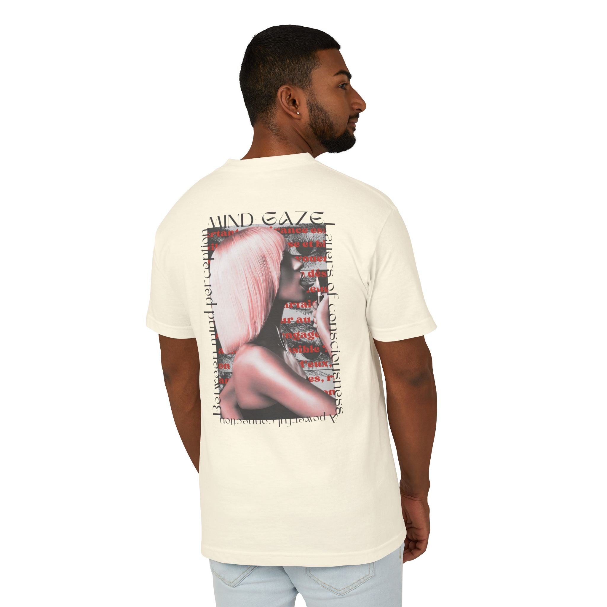 "Mind gaze" Heavyweight Tee